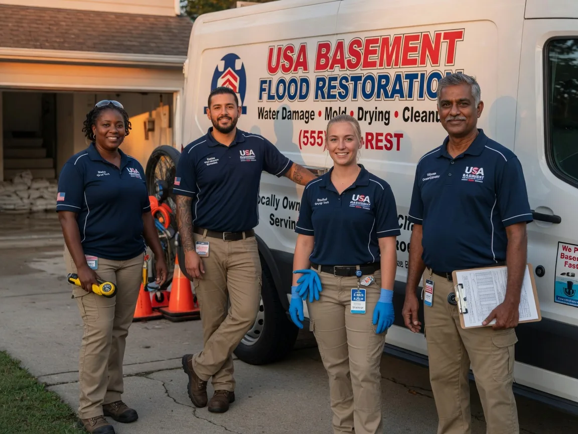 Basement Flood Cleanup company in Harveysburg, OH